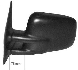 VAN WEZEL 5874836 -  Зеркальное стекло, наружное зеркало